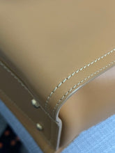 Load image into Gallery viewer, Chanel series 31 21S 2021 Spring/Summer collection Caramel Calf skin aged GHW Medium/Large Deauville Tote Bag with Top handle

