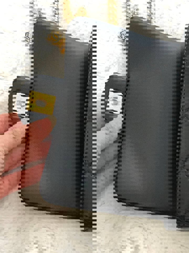 Chanel 22P Black Lambskin GHW Square mini flap bag