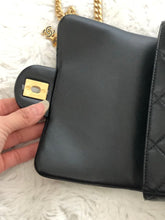 Load image into Gallery viewer, Chanel 22P Black Lambskin GHW Square mini flap bag
