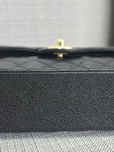 Load image into Gallery viewer, Chanel series 31 2021 Black Caviar Small Timeless Classic Double Flap Bag with GHW

