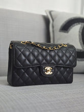 Load image into Gallery viewer, Chanel series 31 2021 Black Caviar Small Timeless Classic Double Flap Bag with GHW
