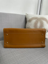 Load image into Gallery viewer, Chanel series 31 21S 2021 Spring/Summer collection Caramel Calf skin aged GHW Medium/Large Deauville Tote Bag with Top handle
