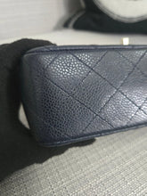 Load image into Gallery viewer, Chanel series 18 14C 2014 Cruise Collection Navy Caviar SHW Classsic Mini Rectangular Flap Bag
