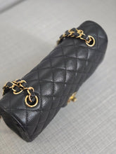 Load image into Gallery viewer, Chanel series 31 2021 Black Caviar Small Timeless Classic Double Flap Bag with GHW
