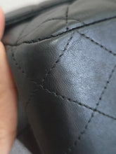 Load image into Gallery viewer, Chanel series 16 2012 Black Lambskin Medium ML Timeless Classic Double Flap Bag with GHW
