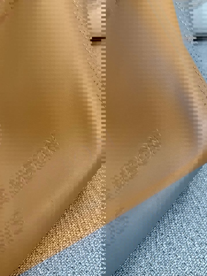 Chanel series 31 21S 2021 Spring/Summer collection Caramel Calf skin aged GHW Medium/Large Deauville Tote Bag with Top handle