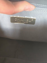 Load image into Gallery viewer, Chanel 19 size Small From 2022 in Dark grey Lambskin Mixed GHW with Silver colourway Flap Bag with Top Handle
