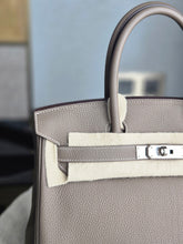 Load image into Gallery viewer, HERMES Etoupe Togo Leather PHW Birkin 30 stamp C 2018
