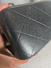 Load image into Gallery viewer, Chanel series 24 Black Caviar GHW Jumbo Timeless Double Flap Bag
