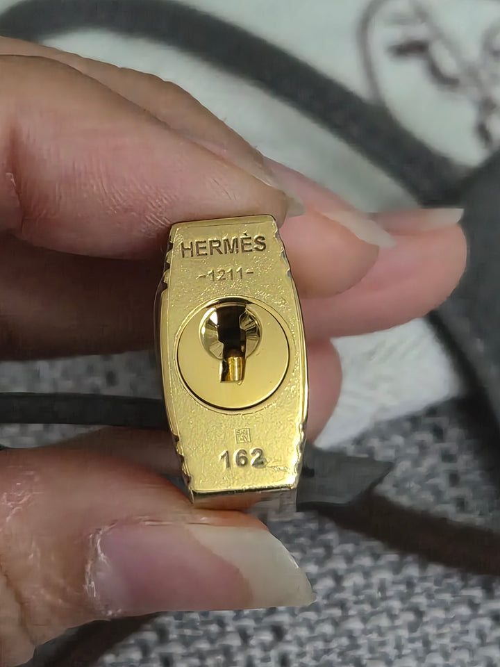 Hermes Birkin 30 Gris Meyer Togo Leather GHW Stamp U (2022)