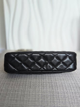Load image into Gallery viewer, CHANEL new style Clutch/Wallet on Chain WOC in Black caviar LGHW and Burgundy lining 2025
