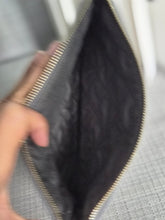 Load image into Gallery viewer, CHANEL 22 size Small in Grey Lambskin aged GHW with detachable pouch
