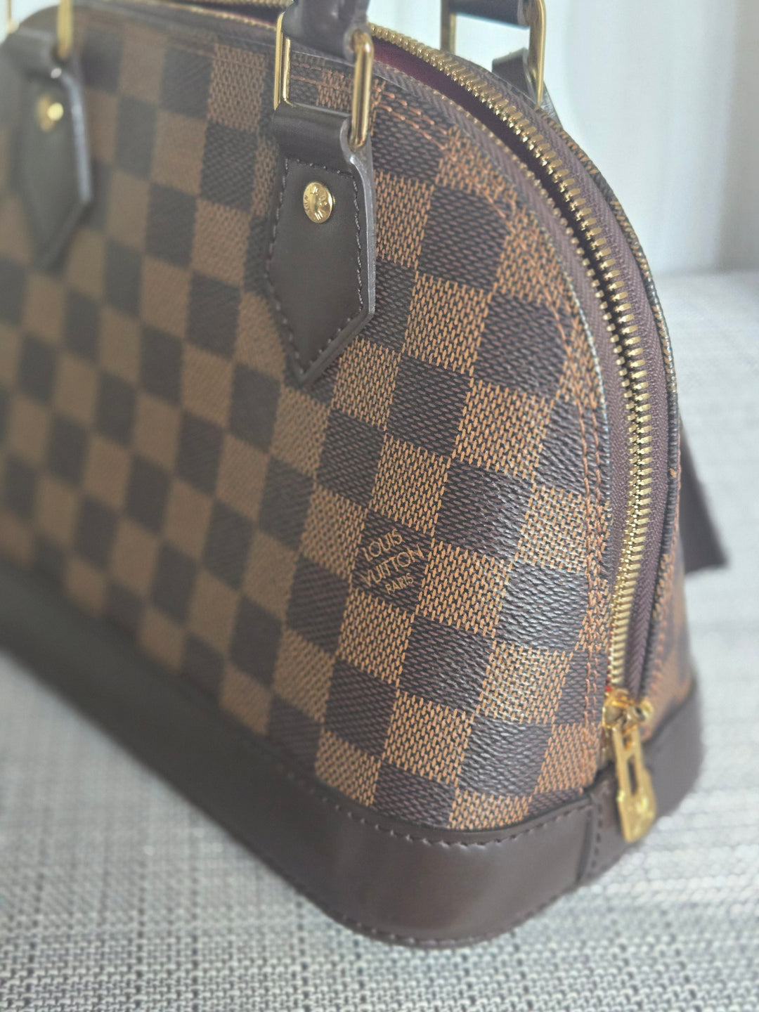 LOUIS VUITTON LV Alma BB Damier Ebene Monogram