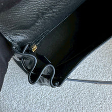 Load image into Gallery viewer, Hermes Black Noir Epsom Leather GHW Kelly 28 stamp N 2010
