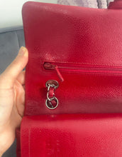 Load image into Gallery viewer, CHANEL 12A series 16 2012 Red Caviar SHW Medium Timeless ML Classic Double Flap Bag
