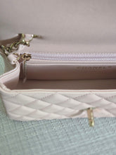 Load image into Gallery viewer, Chanel 23S 2023 Spring/Summer Collection Light Pink Lambskin champagne GHW Mini Rectangular Flap Bag
