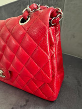 Load image into Gallery viewer, CHANEL 12A series 16 2012 Red Caviar SHW Medium Timeless ML Classic Double Flap Bag
