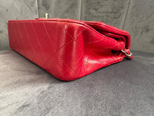 Load image into Gallery viewer, CHANEL 12A series 16 2012 Red Caviar SHW Medium Timeless ML Classic Double Flap Bag
