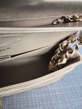 Load image into Gallery viewer, CHANEL series 15 2011/2012 Beige Clair Caviar GHW Medium ML Timeless Classic Double Flap Bag

