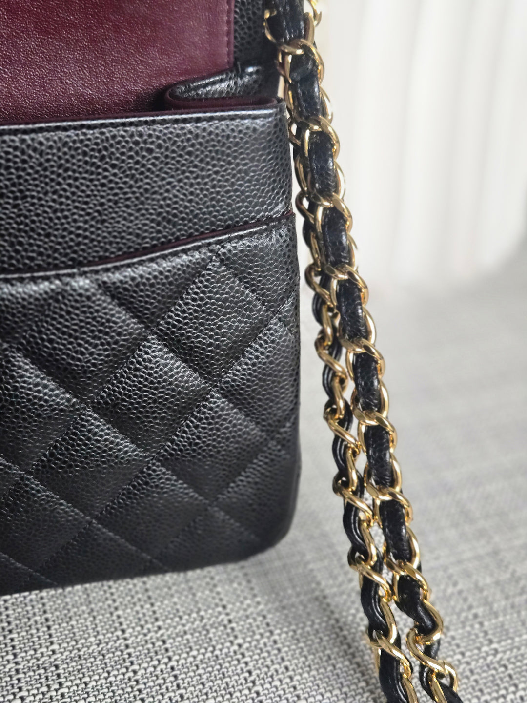 Chanel series 24 Black Caviar GHW Jumbo Timeless Double Flap Bag