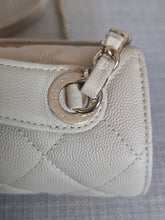 Load image into Gallery viewer, Chanel series 30 Beige Caviar Business Affinity Flap Bag size Medium with Champagne GHW

