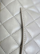 Load image into Gallery viewer, CHANEL 21A light Grey Lambskin Aged GHW Mini Rectangular Flap Bag with Top Handle
