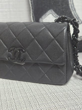 Load image into Gallery viewer, Chanel series 31 21C 2021 Cruise Collection My Everything Black Caviar So Black Hardware Seasonal Flap Bag
