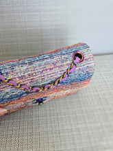 Load image into Gallery viewer, Chanel series 29 20S 2020 Collection Multi color tweed Mini Rectangular Flap Bag with Rainbow Mermaid hardware
