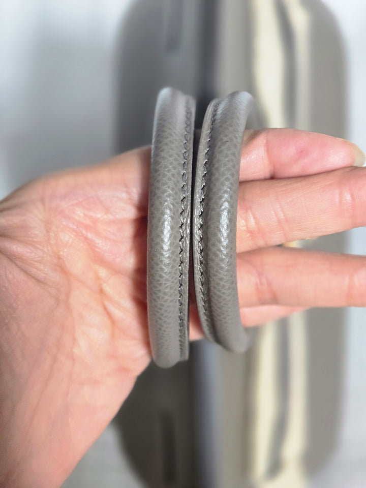 Hermes Birkin 25 Gris Etain Epsom Sellier Leather GHW stamp B 2023