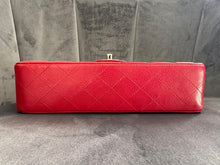 Load image into Gallery viewer, CHANEL 12A series 16 2012 Red Caviar SHW Medium Timeless ML Classic Double Flap Bag
