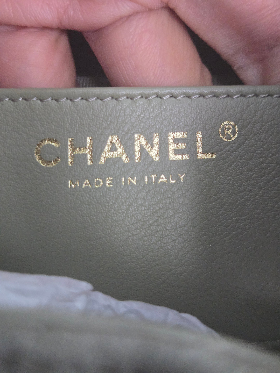 CHANEL 25C collection 2024/2025 cruise collection Khaki Suede Aged GHW 25 Hobo Bag size Medium