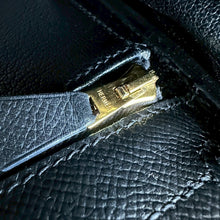 Load image into Gallery viewer, Hermes Black Noir Epsom Leather GHW Kelly 28 stamp N 2010
