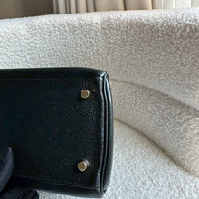 Load image into Gallery viewer, Hermes Black Noir Epsom Leather GHW Kelly 28 stamp N 2010
