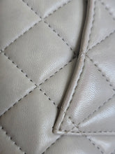 Load image into Gallery viewer, CHANEL 21A light Grey Lambskin Aged GHW Mini Rectangular Flap Bag with Top Handle
