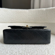 Load image into Gallery viewer, CHANEL Black Caviar GHW Small Timeless Classic Double Flap Bag Microchipped
