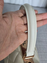 Load image into Gallery viewer, CHANEL 2022 22B Collection White Lambskin Rose Gold Hardware Trendy CC Flap Bag Size Small
