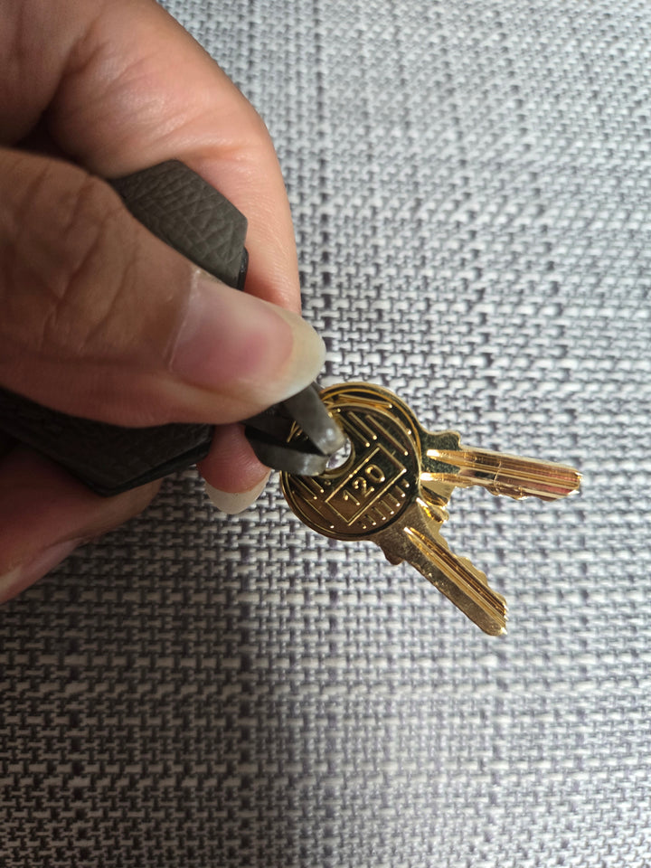 Hermes Birkin 25 Gris Etain Epsom Sellier Leather GHW stamp B 2023