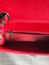 Load image into Gallery viewer, CHANEL series 21 Red lipstick caviar Ruthenium Hardware Mini Rectangular Flap Bag 2015 15B collection
