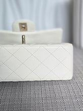 Load image into Gallery viewer, CHANEL series 23 2016 White Lambskin LGHW Mini Rectangular Flap Bag
