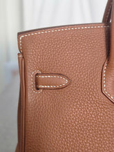 Load image into Gallery viewer, HERMES Birkin 25 Gold Togo Leather GHW Stamp X 2016
