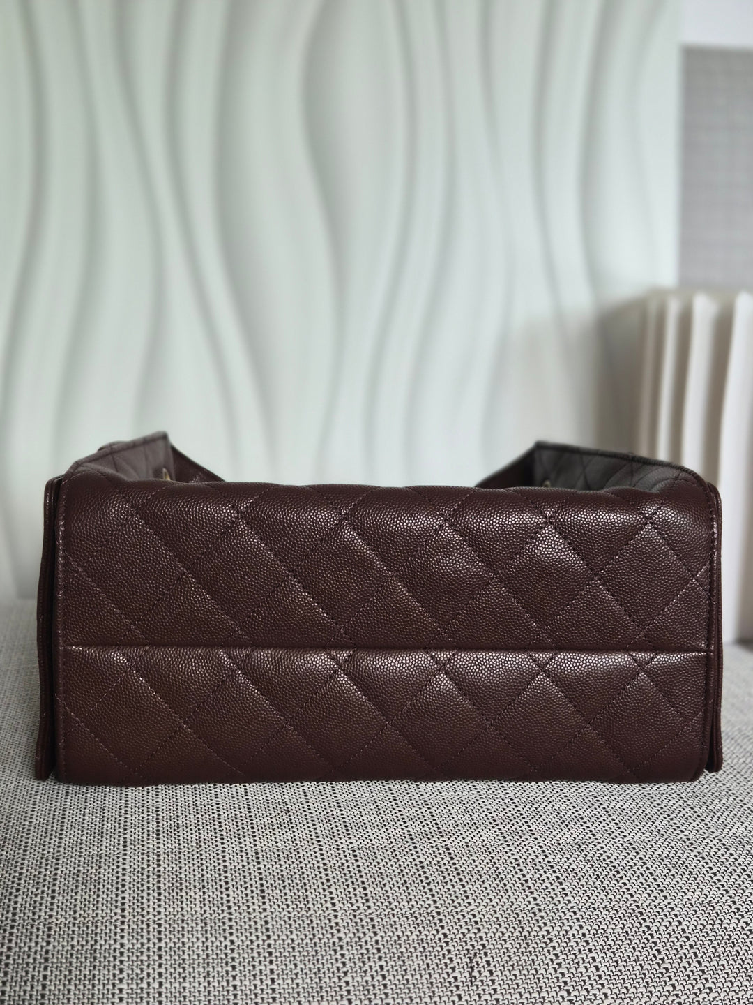 CHANEL 25K Collection Brown Caviar Aged GHW 25 Hobo Bag size SMALL