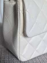 Load image into Gallery viewer, CHANEL series 23 2016 White Lambskin LGHW Mini Rectangular Flap Bag
