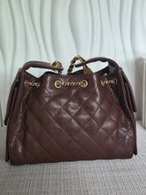 Load image into Gallery viewer, CHANEL 25K Collection Brown Caviar Aged GHW 25 Hobo Bag size SMALL
