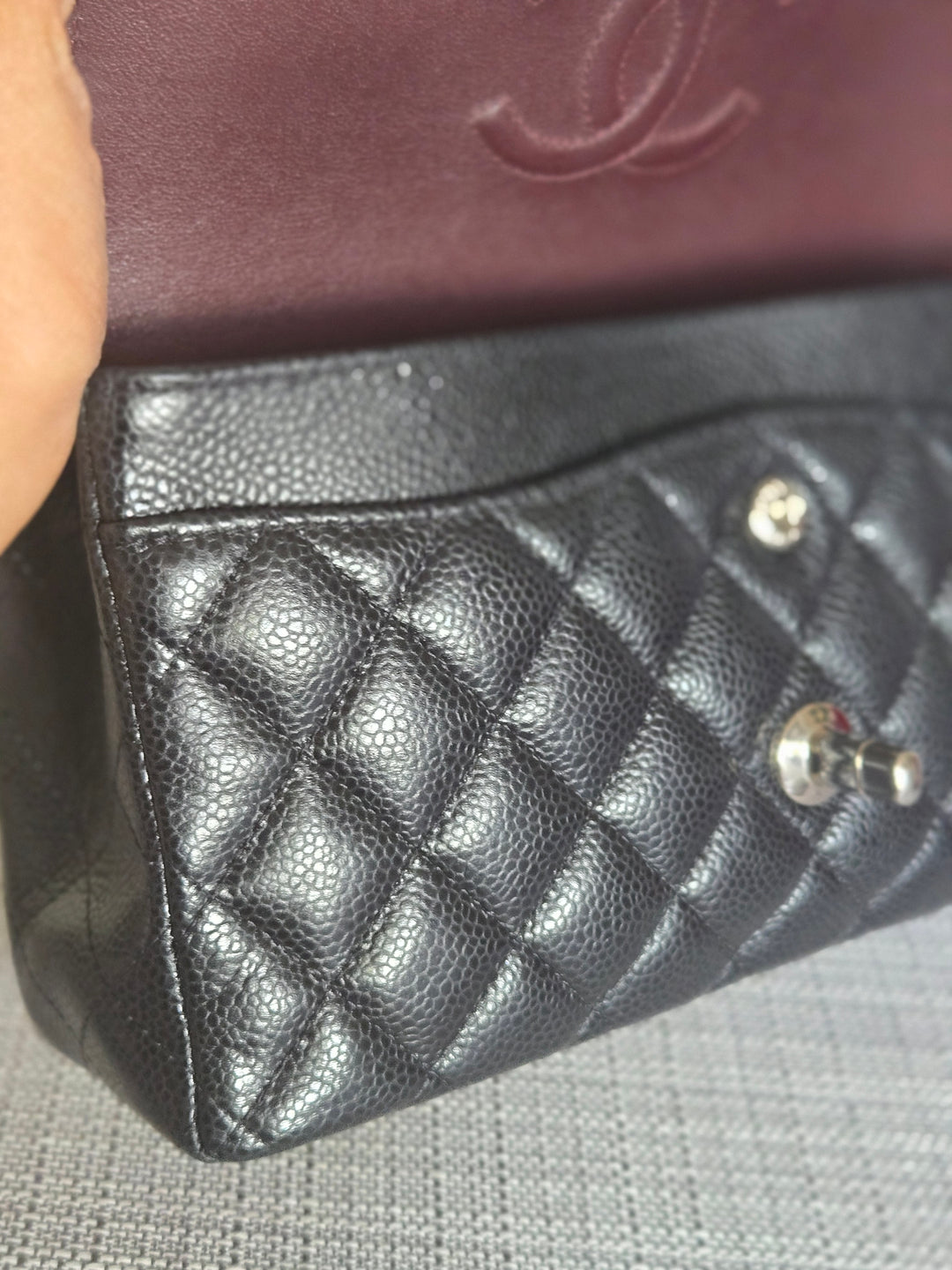 CHANEL series 29 2020 Black Caviar SHW SMALL Timeless Classic Double Flap Bag