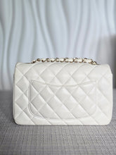 Load image into Gallery viewer, CHANEL series 23 2016 White Lambskin LGHW Mini Rectangular Flap Bag
