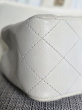 Load image into Gallery viewer, CHANEL series 23 2016 White Lambskin LGHW Mini Rectangular Flap Bag
