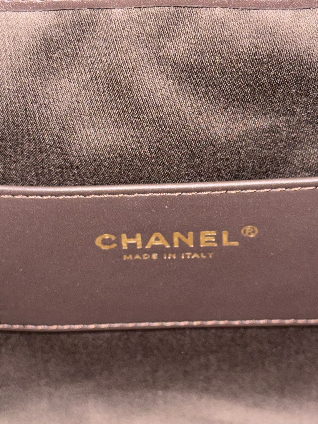 CHANEL 26C 2025/2026 Brown Suede Leather Aged GHW 25 Hobo Bag size Small