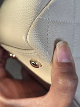 Load image into Gallery viewer, Chanel series 30 Beige Caviar Business Affinity Flap Bag size Medium with Champagne GHW
