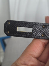 Load image into Gallery viewer, Hermes Noir/Black Epsom Leather GHW Kelly 28 stamp N 2010

