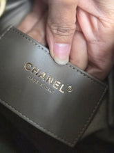 Load image into Gallery viewer, CHANEL 25 Size Small 25K collection Dark Grey Suede aged GHW Hobo Bag
